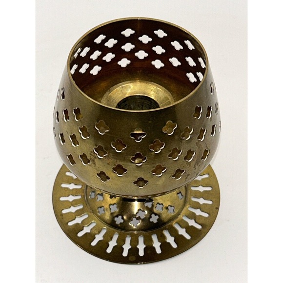 Unbranded Other - Vintage Brass Moroccan Style Candle Holder